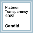 2023 Platinum Transparency Seal - Candid